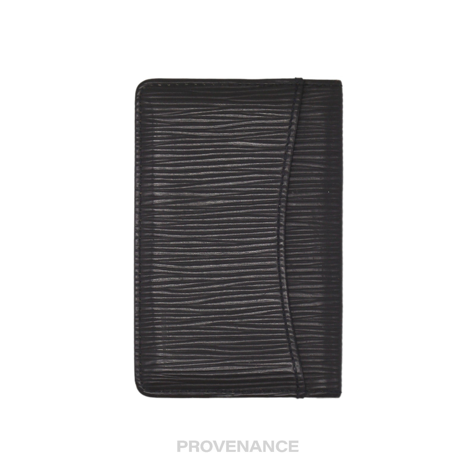 Louis Vuitton Pocket Organizer Wallet - Black Epi Leather - 3
