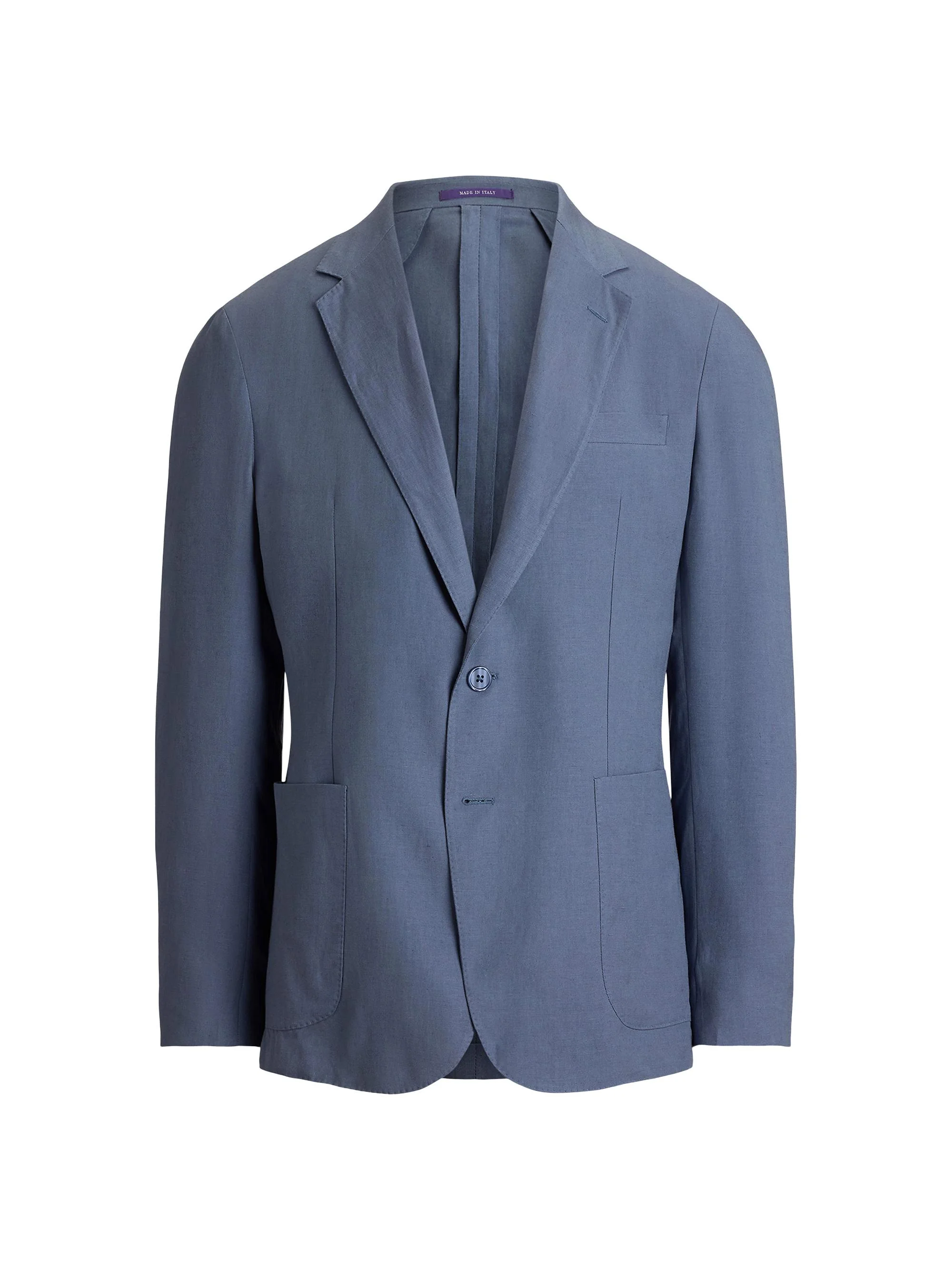 Men's Hadley Hand-Tailored Silk-Linen Jacket - Vintage Indigo - 1