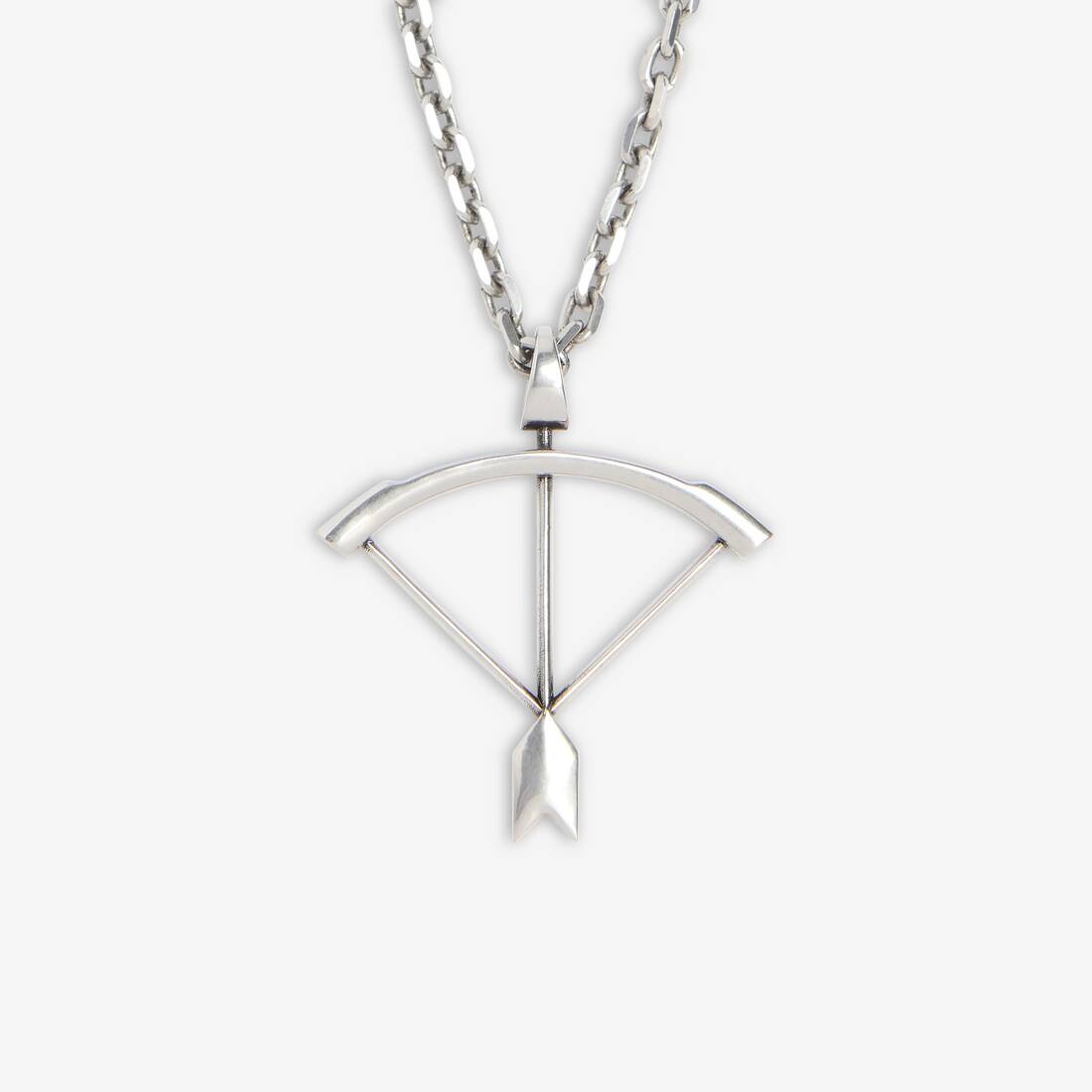 Women's Zodiac Sign Sagittarius Necklace in Silver - 4