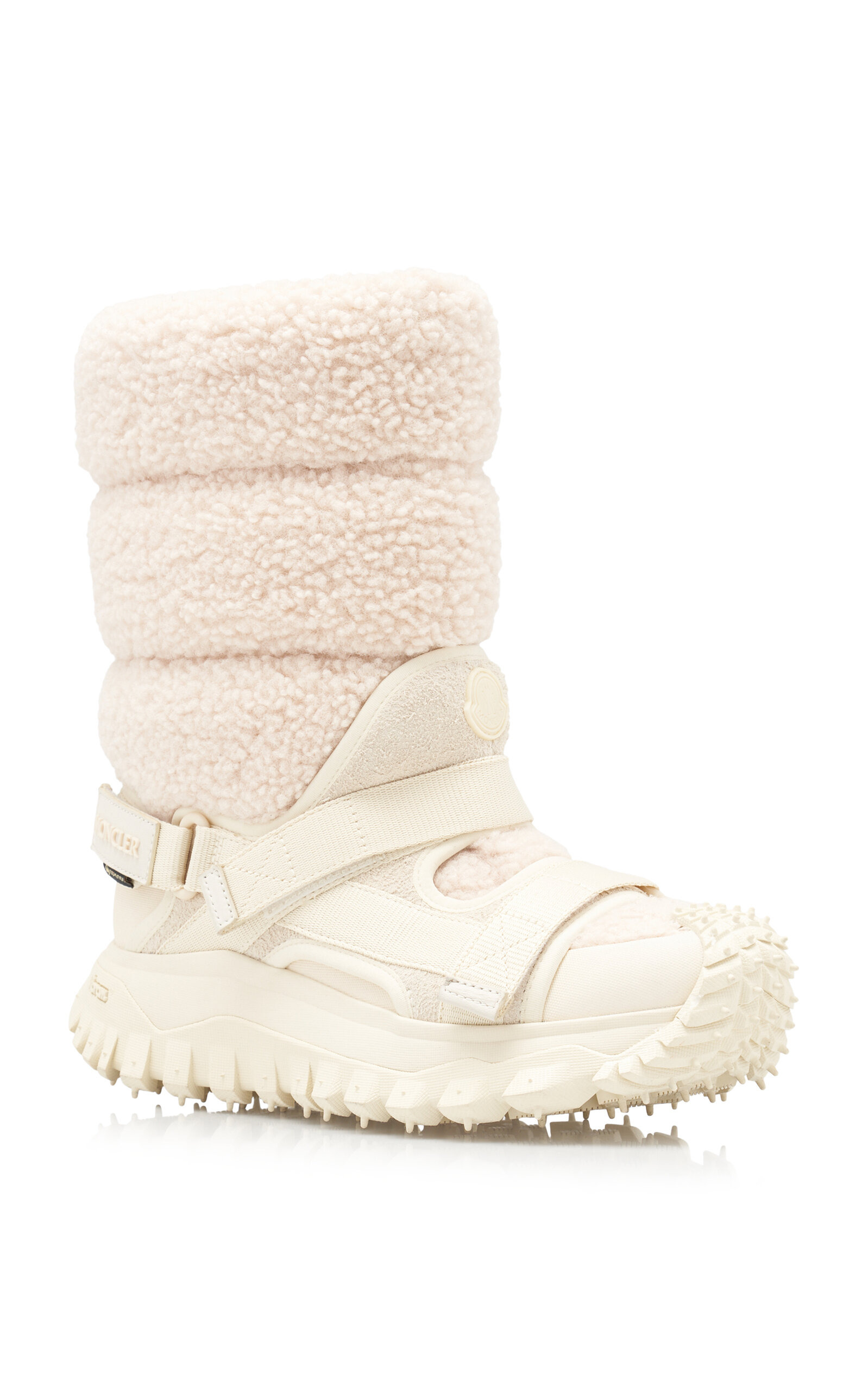Trailgrip Eco-Shearling Ankle Boots ivory - 5