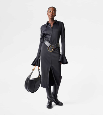 Tod's ZIPPED DRESS - BLACK outlook