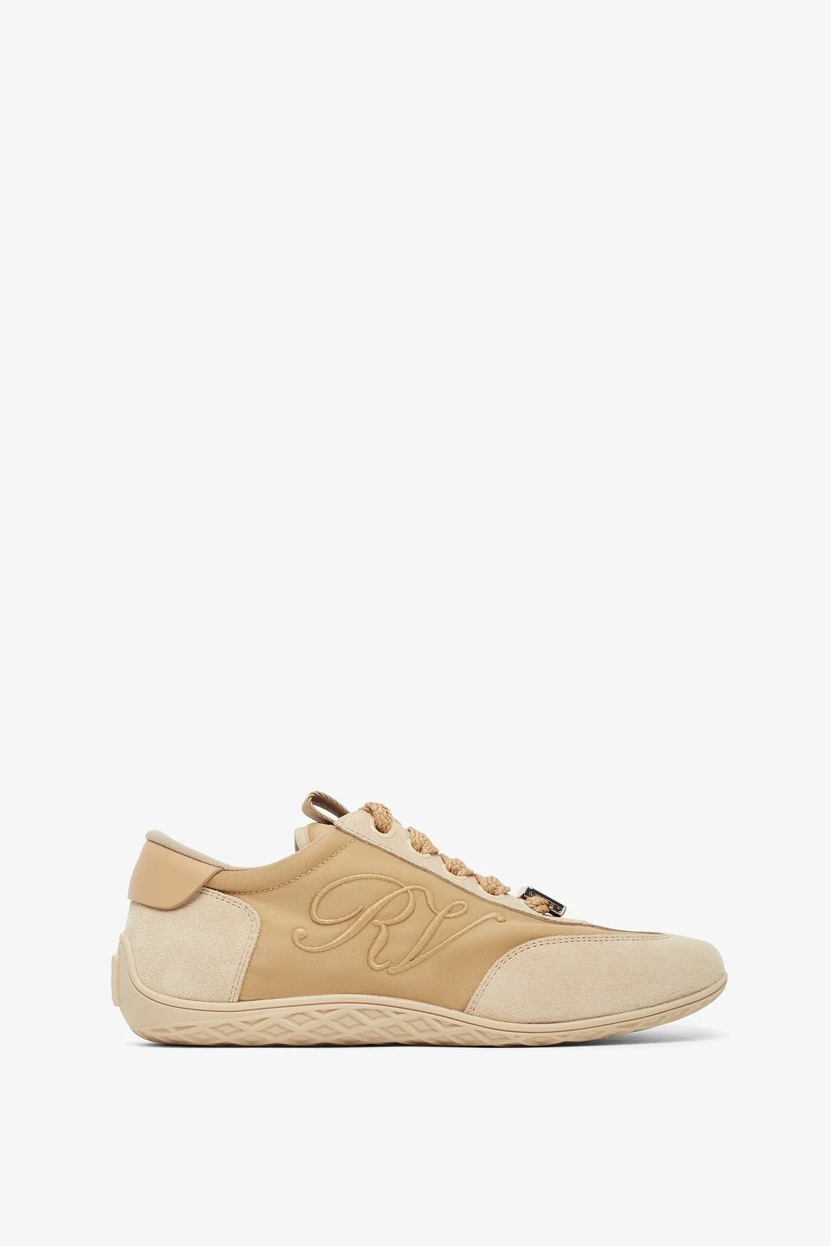 Viv low lace dark beige sneakers - 1