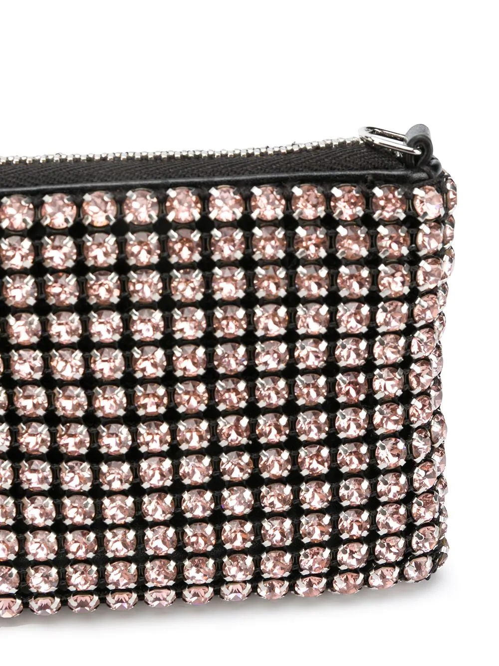 crystal embellished clutch - 4