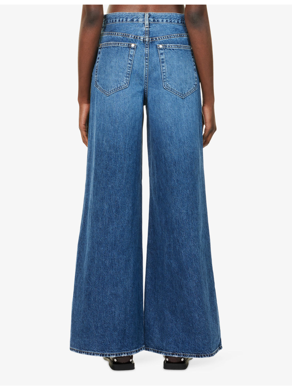 Tall Tiny Dancer Wide-Leg Denim Jeans - 4