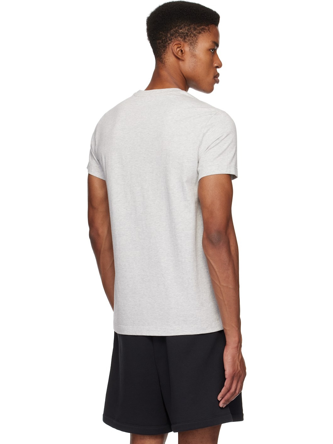 Gray SKIMS Cotton Classic T-shirt - 3