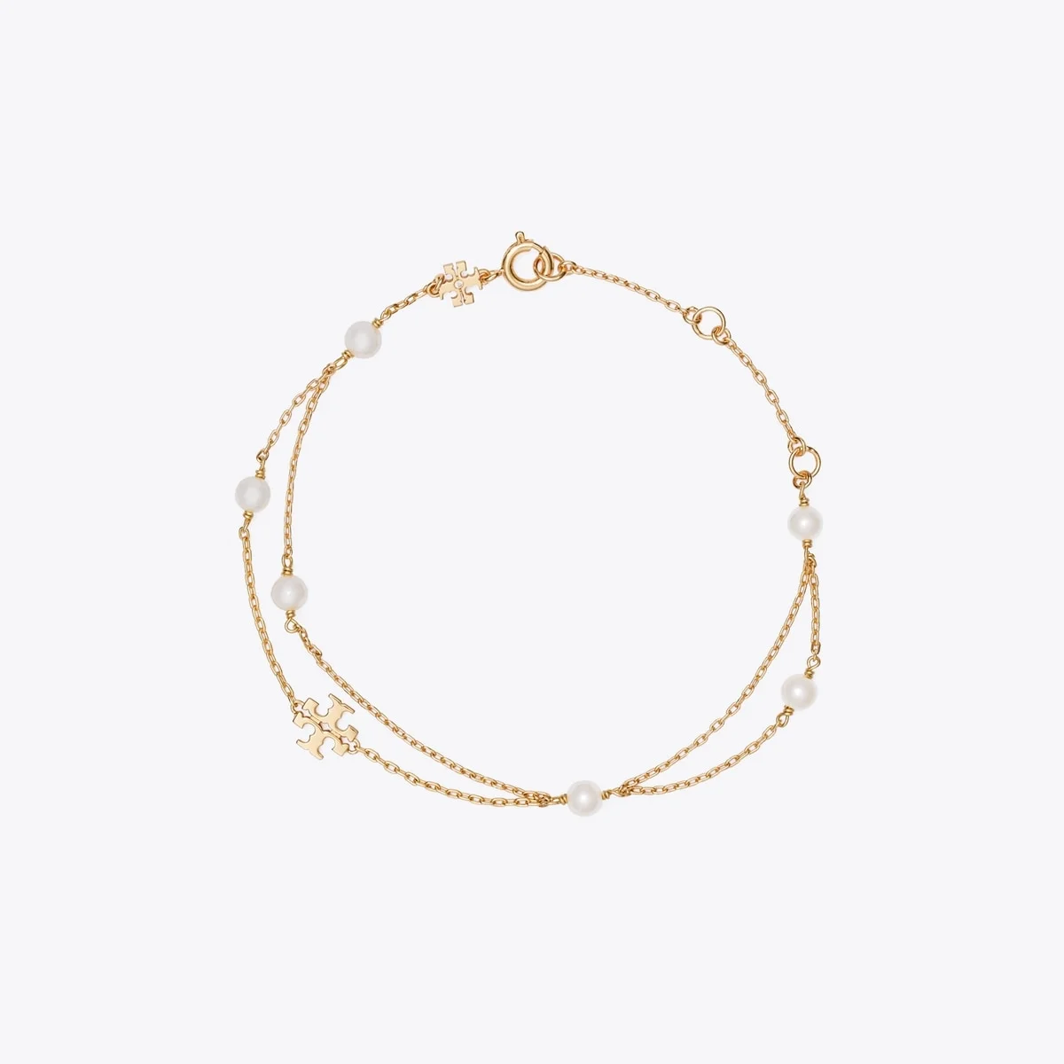Moondance Layered Pearl Bracelet - 1