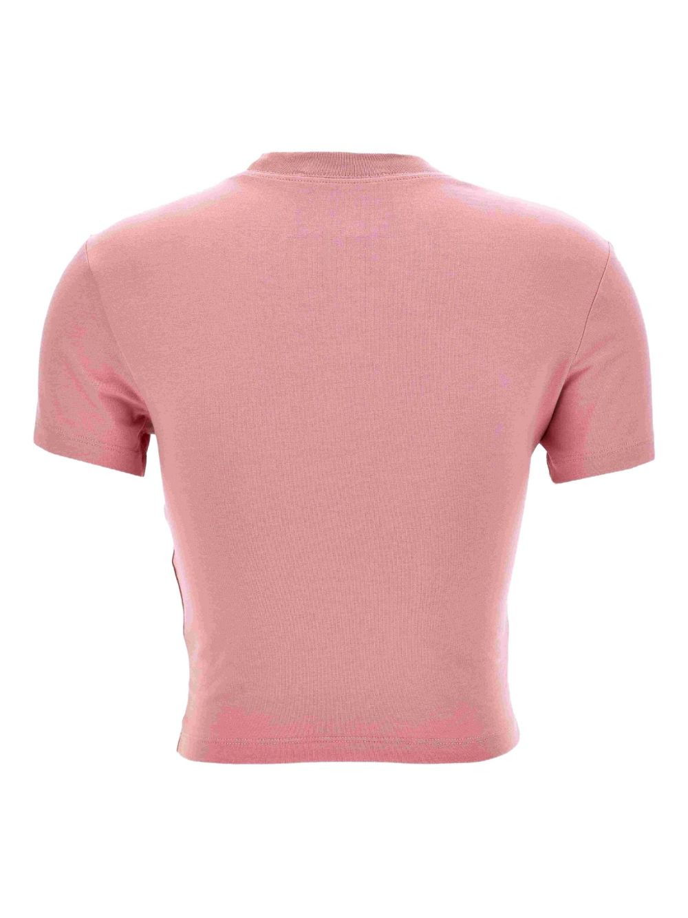 logo-patch cropped T-shirt - 2