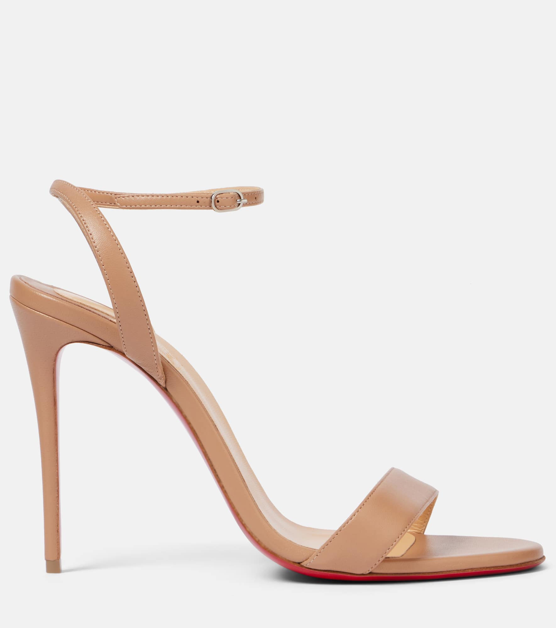 Loubigirl 100 leather sandals - 4