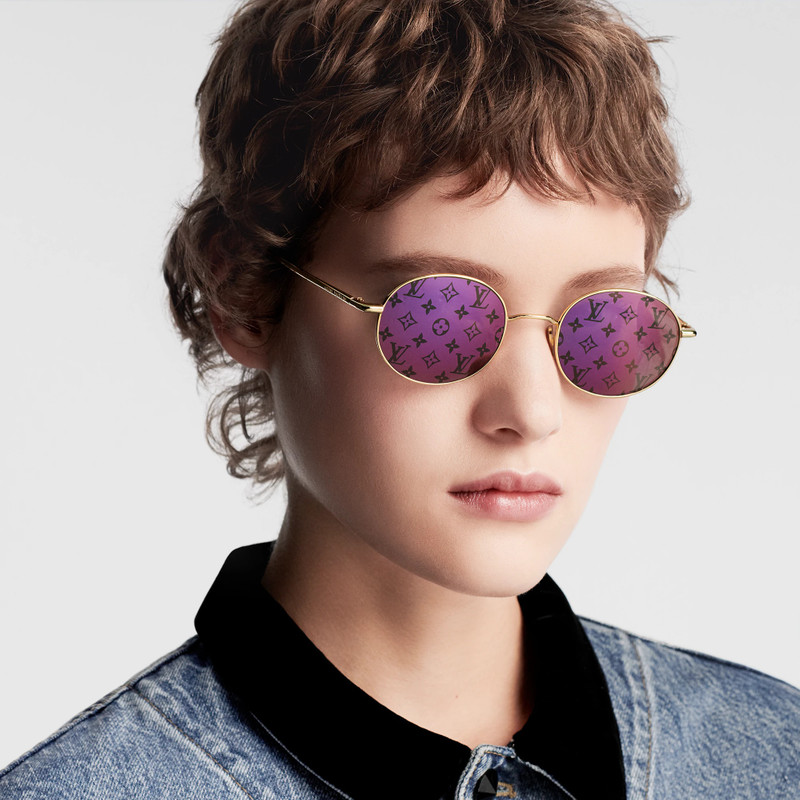 LV Bright Round Sunglasses 5