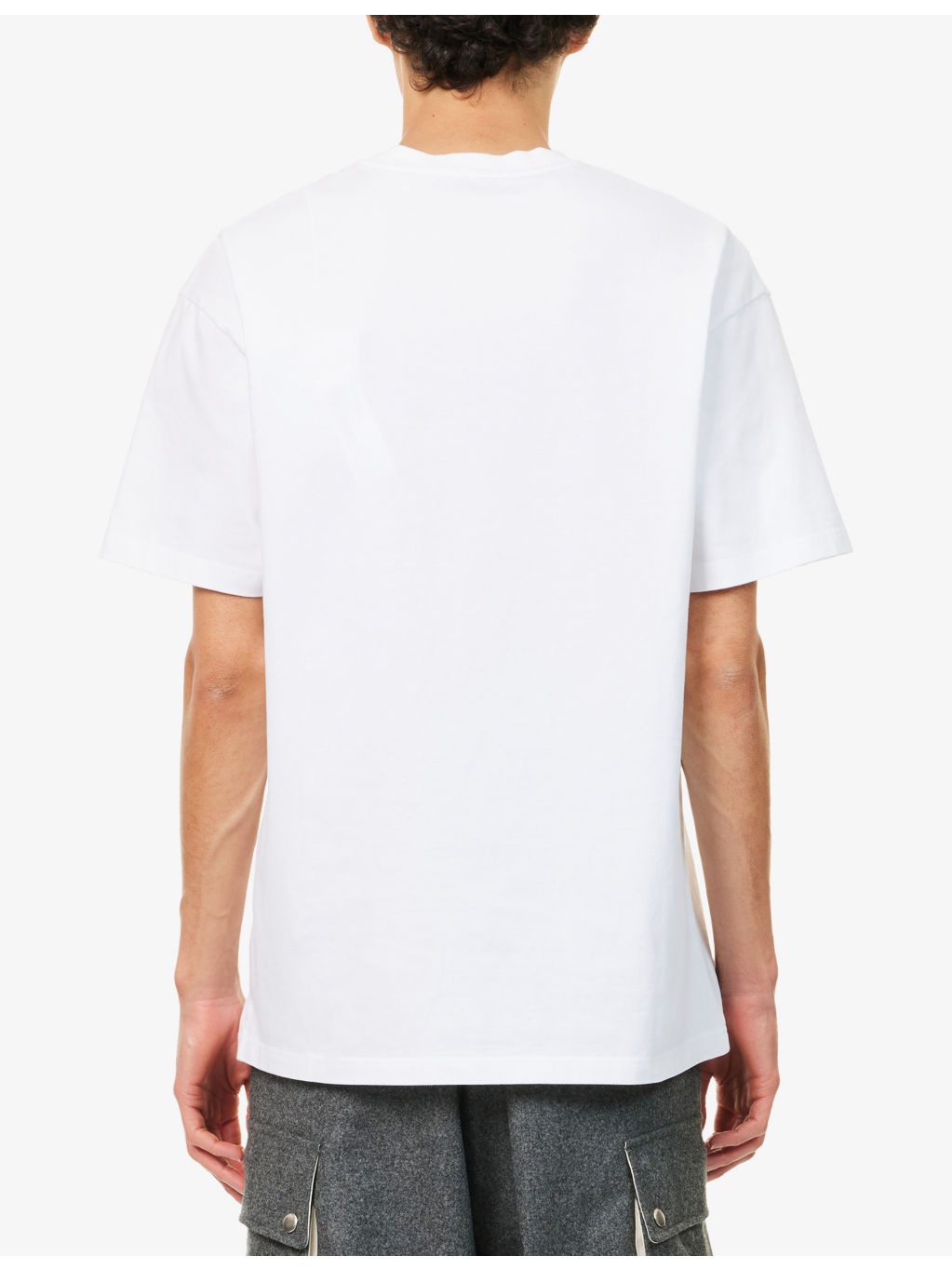 Embroidered Brand-Patch  Regular-Fit Cotton T-Shirt - 4