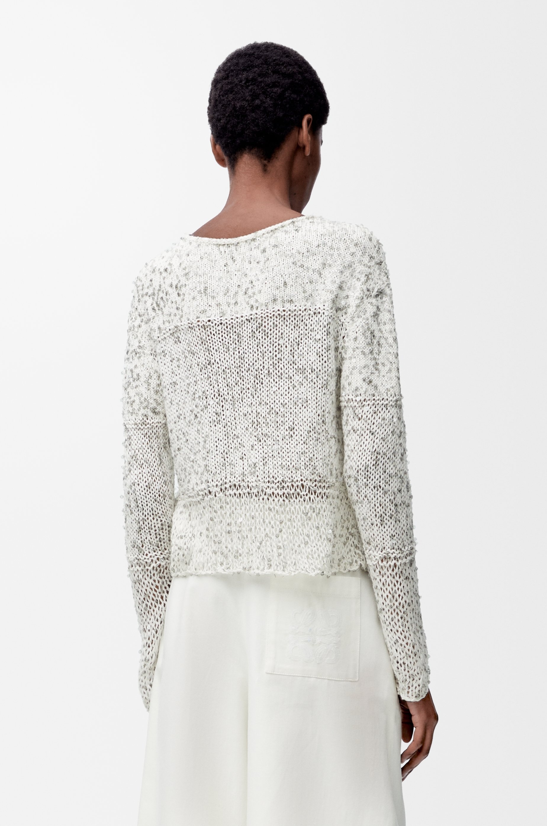 Sweater in cotton blend - 4