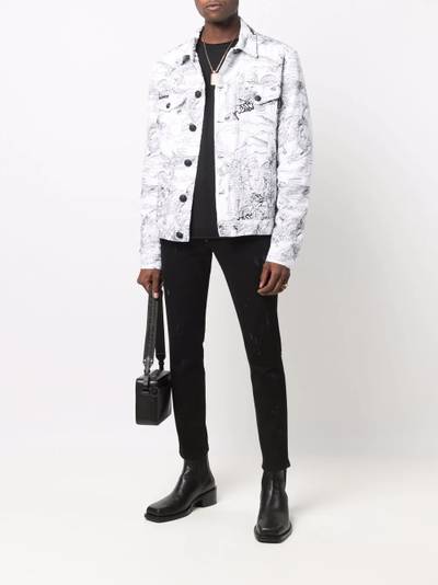 PHILIPP PLEIN high-rise skinny jeans outlook