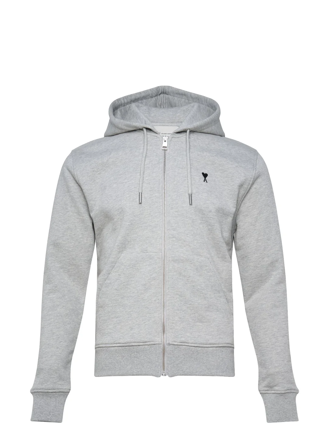 Contrasted Zip-Up Hoodie - 1