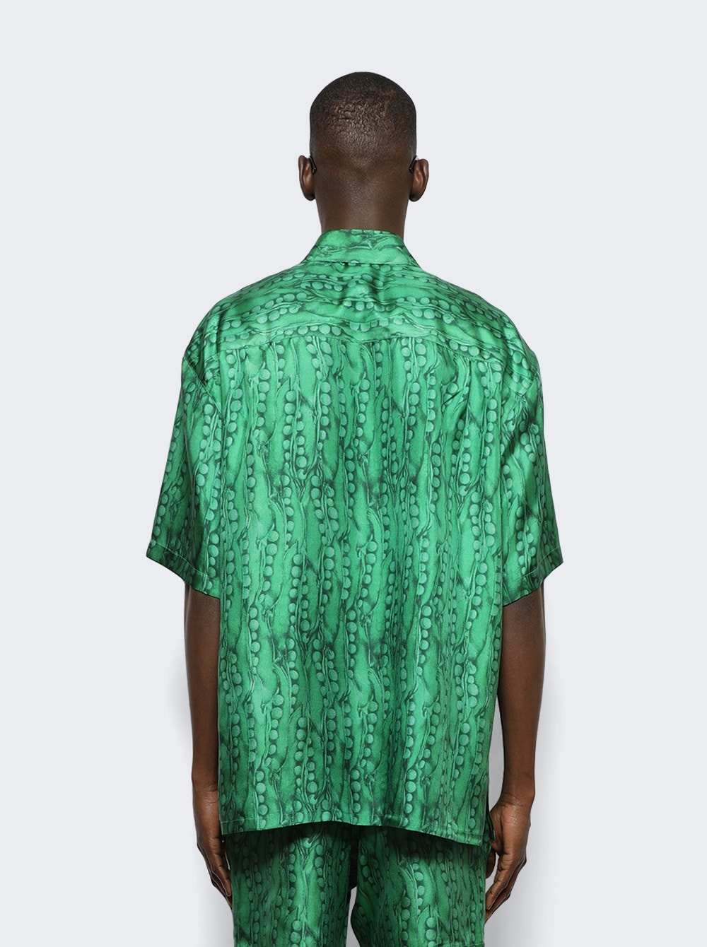 Hawaii Shirt with Front Pocket Green - 5