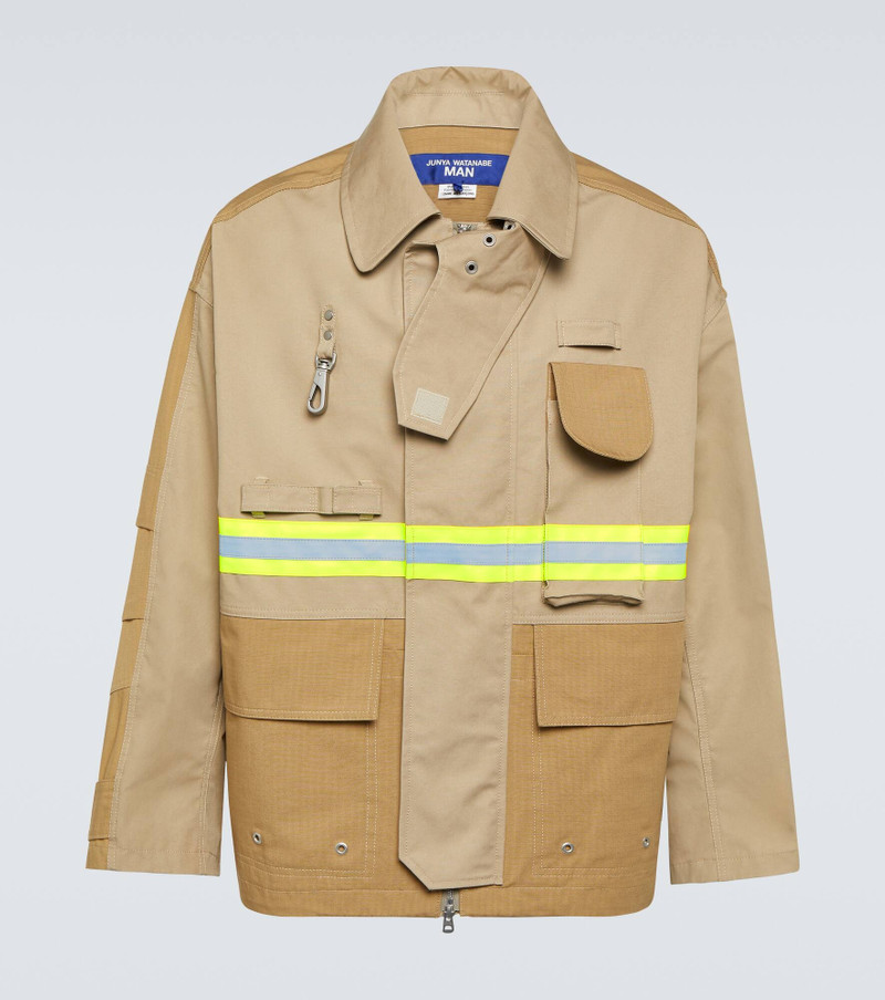 Triple Layer cotton-blend ripstop jacket - 1