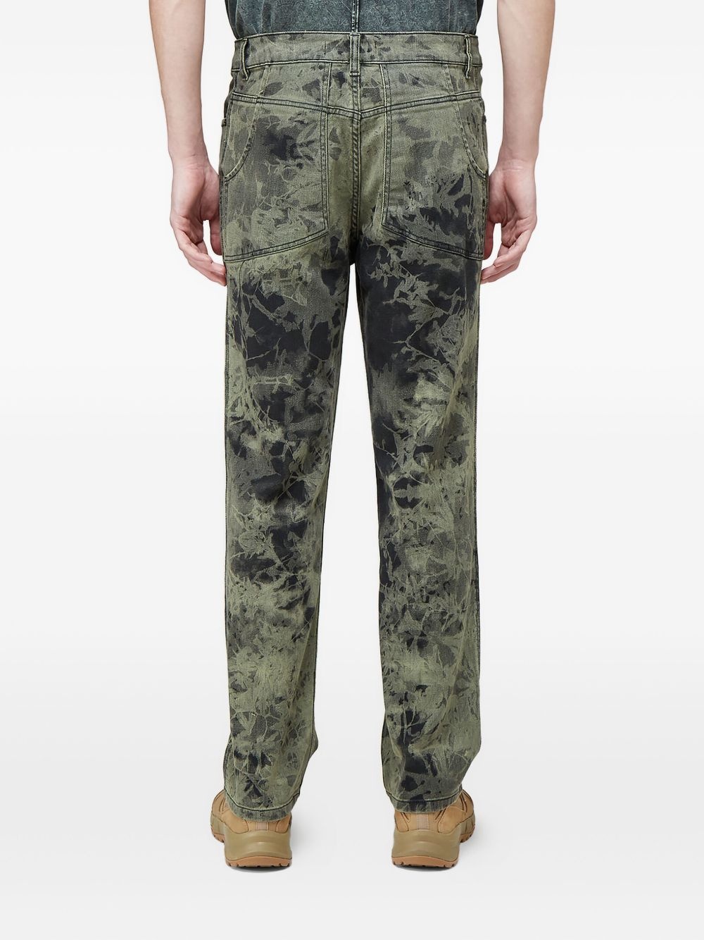 tie-dye jeans - 4