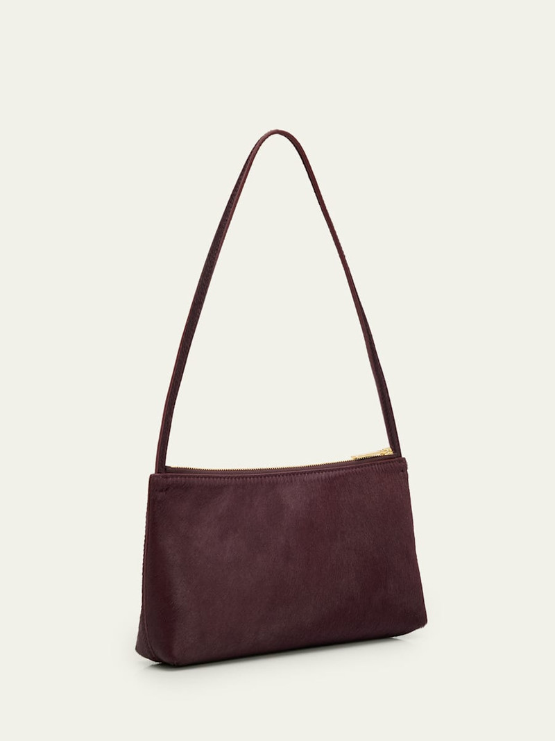 Gaia Animal-Print Calf Hair Shoulder Bag 3