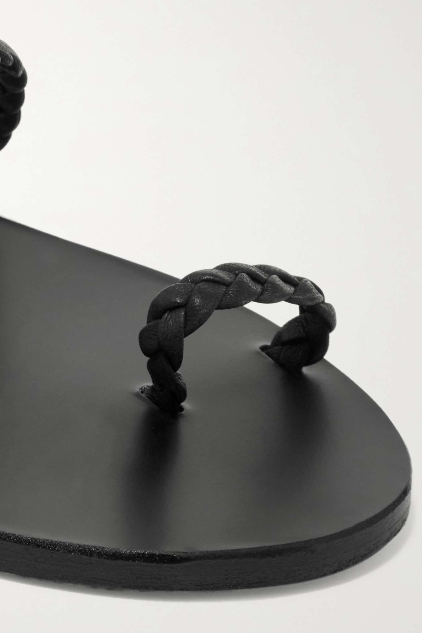 Eleftheria braided leather sandals - 4