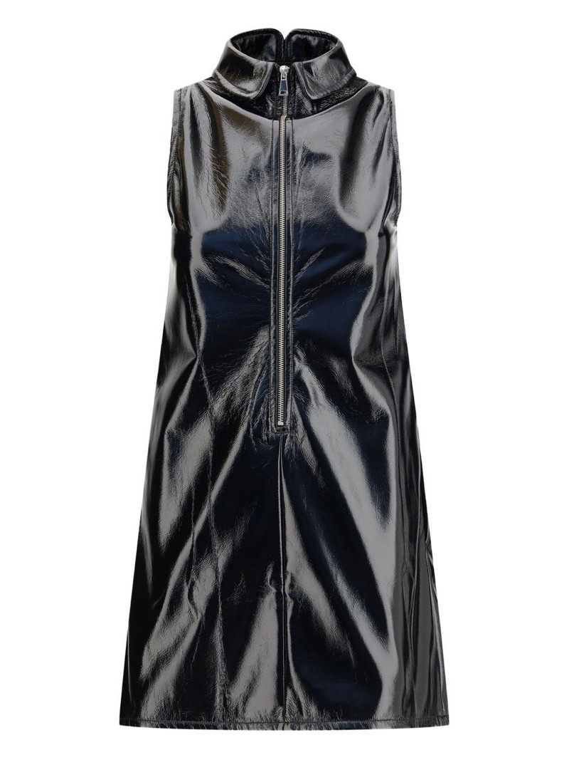 collar cutout mini dress 1