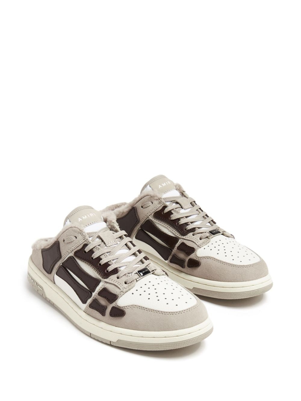 Skel panelled sneakers - 4