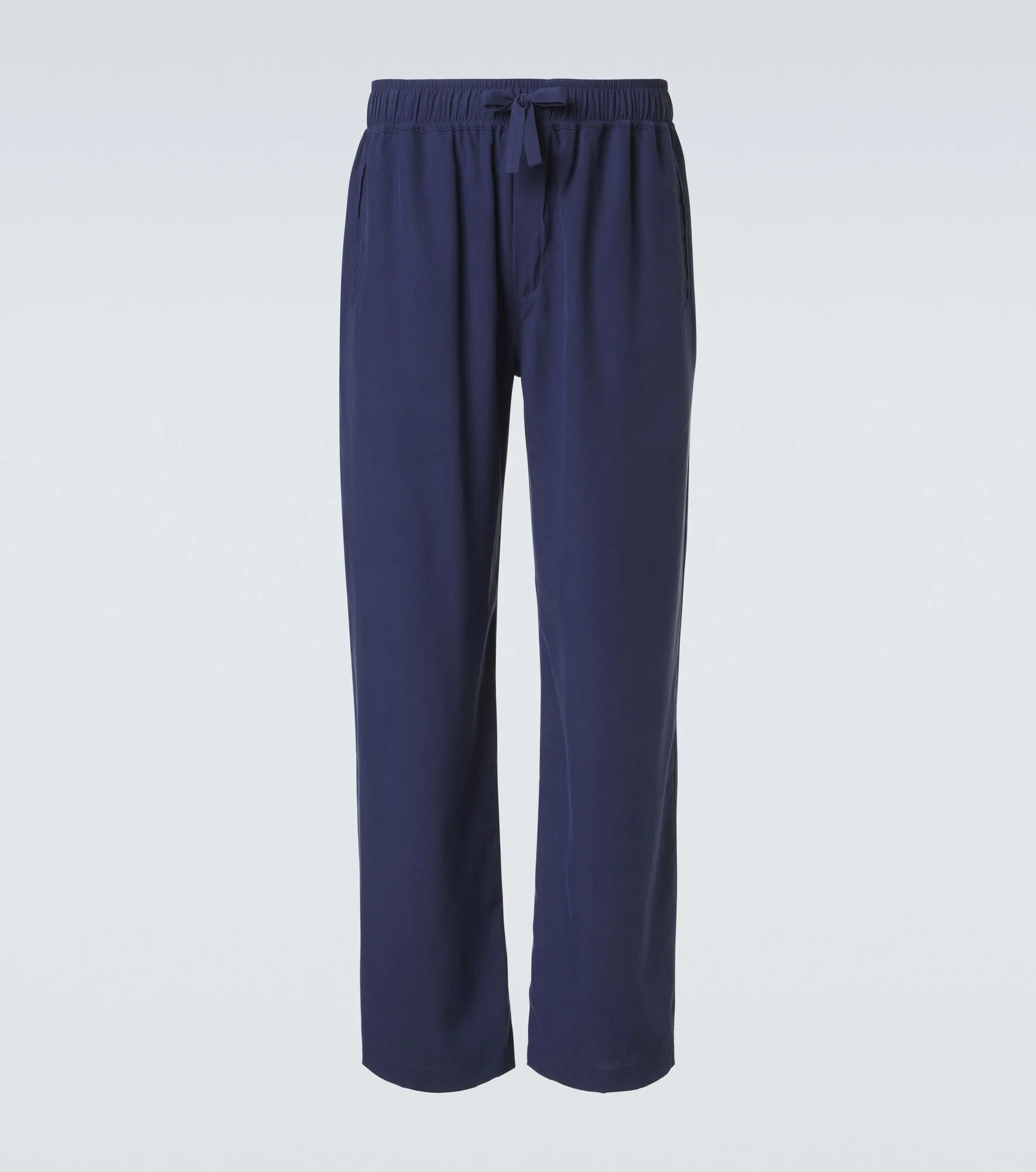 Silk straight pants - 1