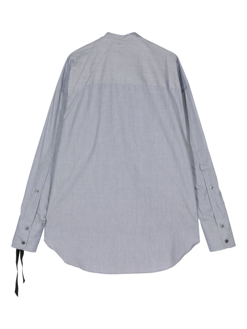 DRAPED COTTON SHIRT - 2