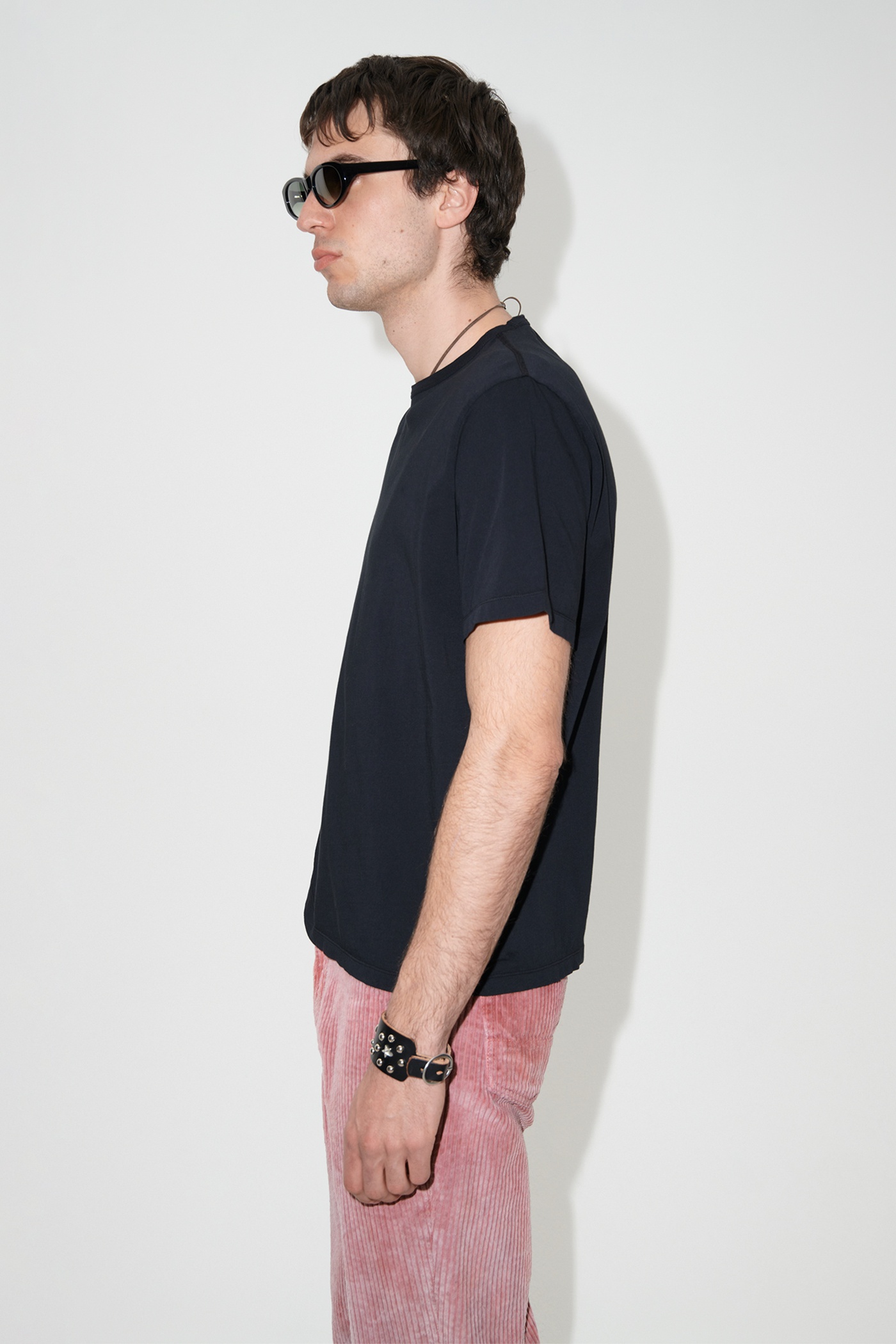 Our Legacy New Box T-Shirt Black Clean Jersey | REVERSIBLE