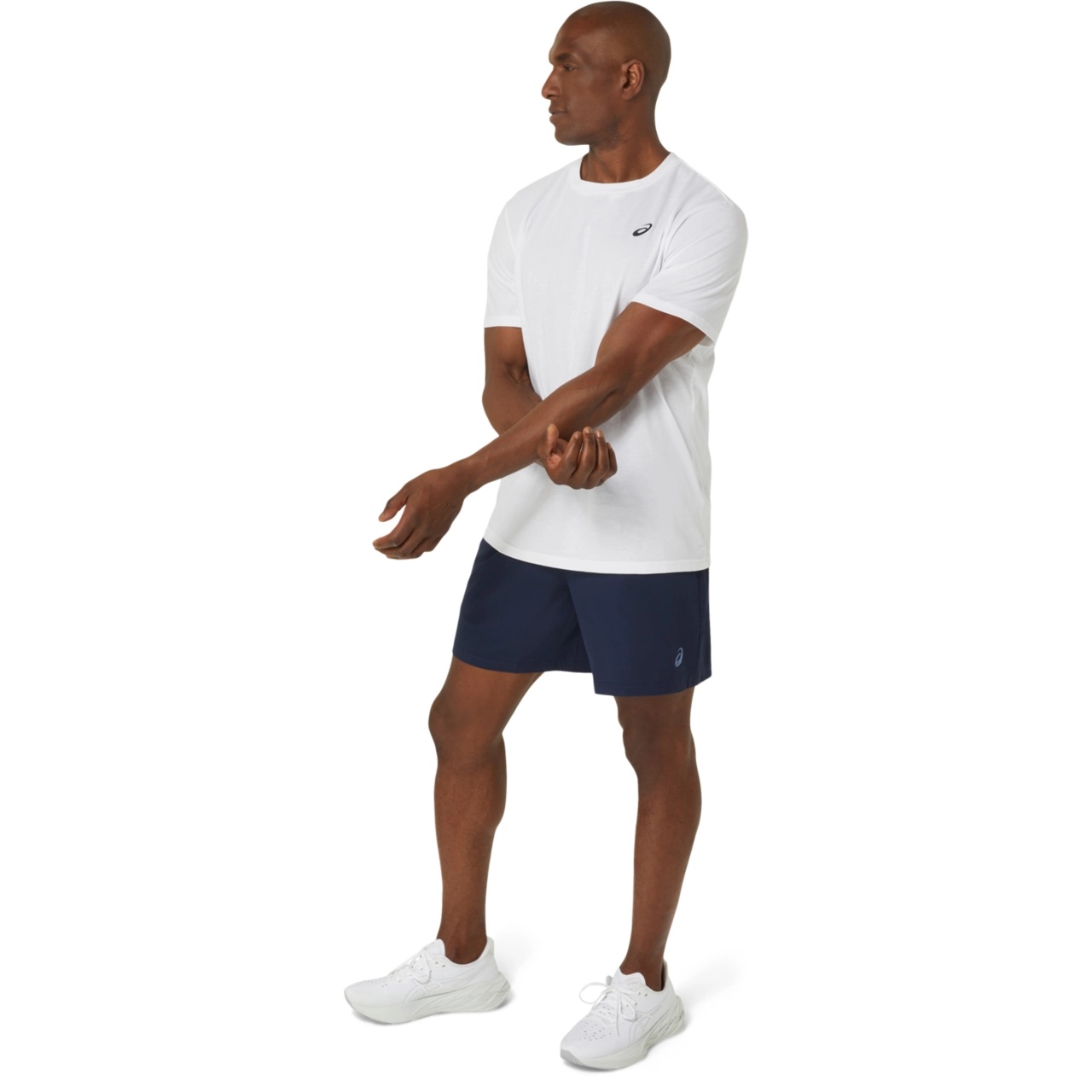 ASICS SPIRAL EMBROIDERY TEE - 6