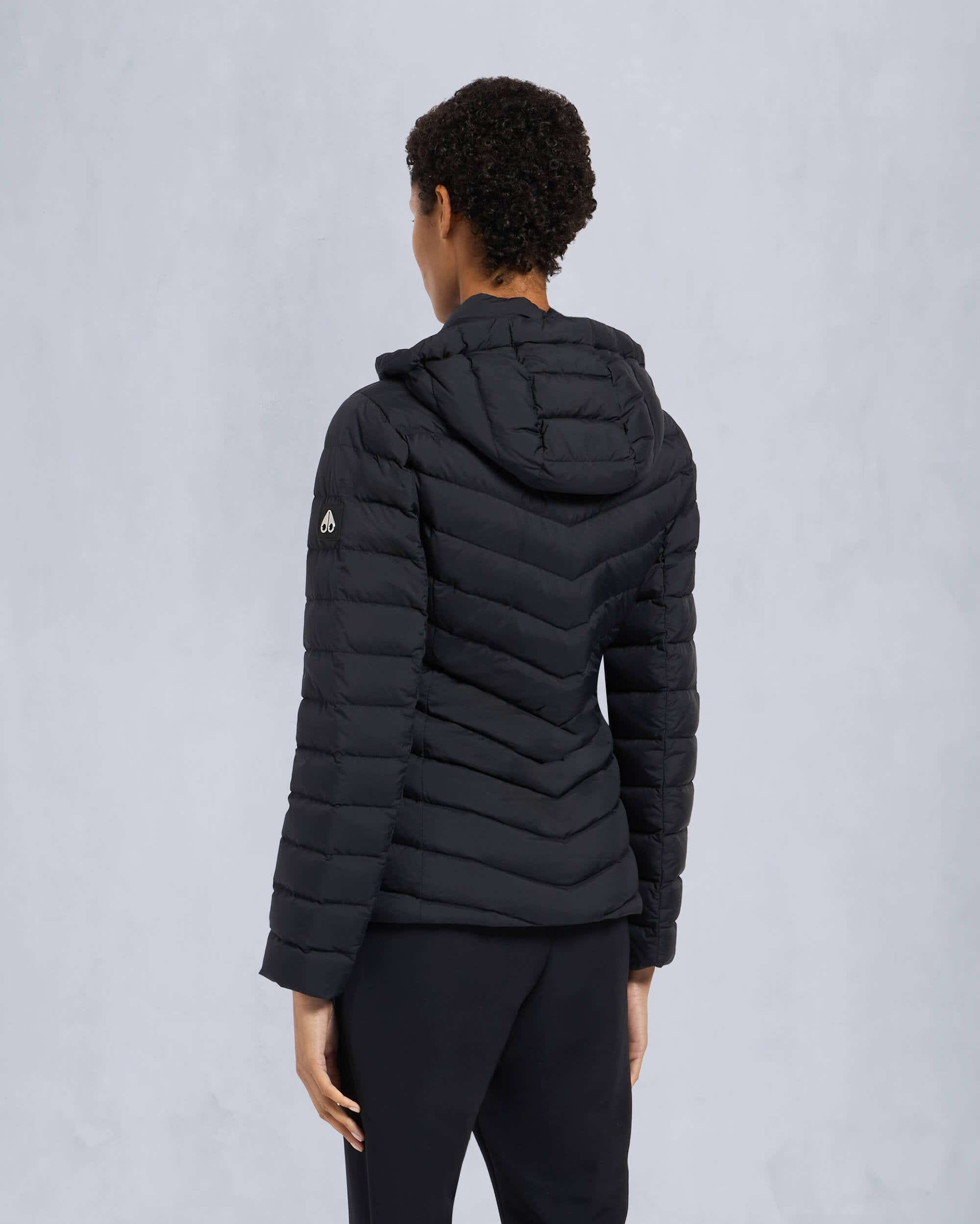 MOOSE KNUCKLES LUCILLE AIR DOWN JACKET | REVERSIBLE