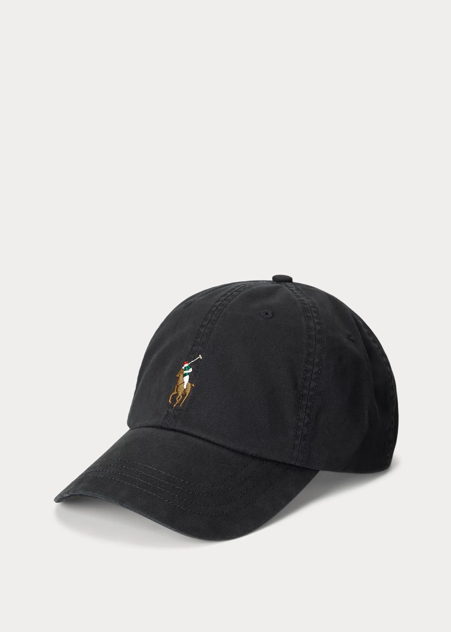 Stretch-Cotton Twill Ball Cap - 1