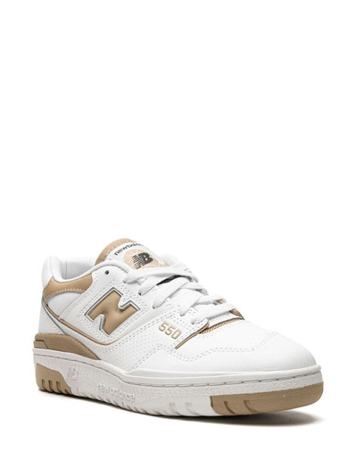 New Balance 550 "White Beige" sneakers outlook
