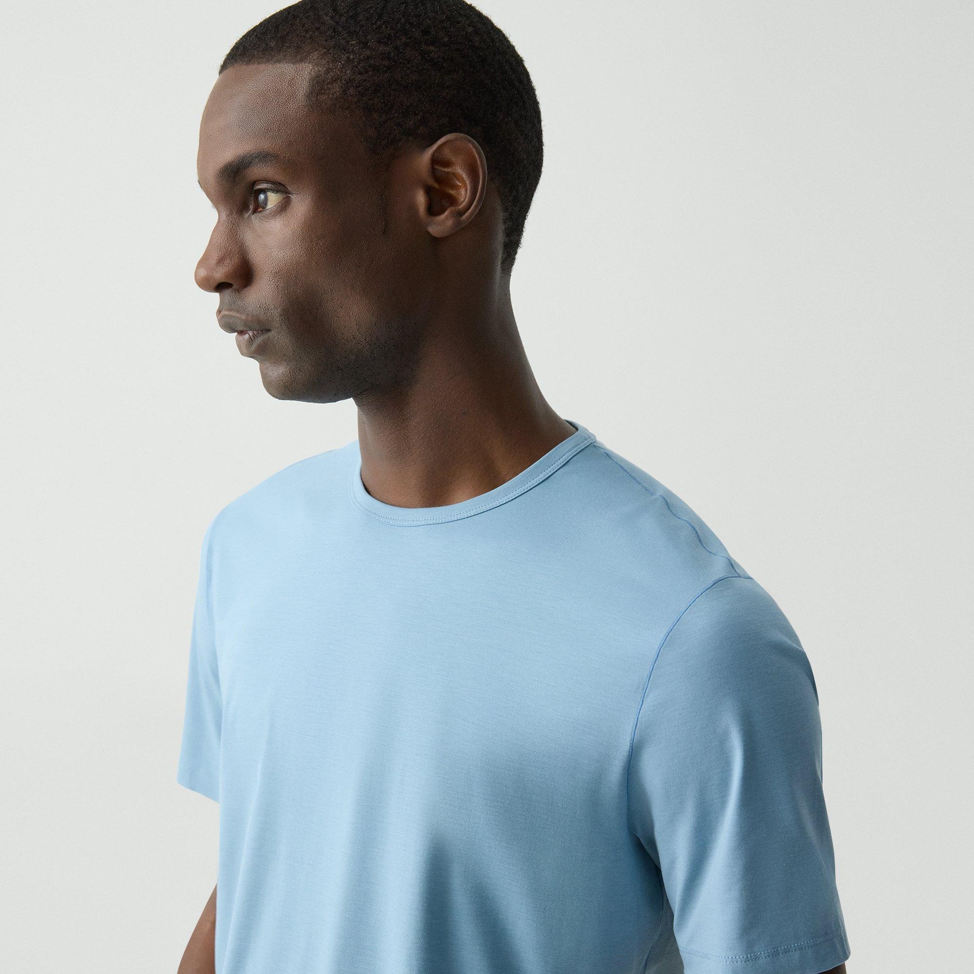 Crewneck Tee in Perform Jersey - 5