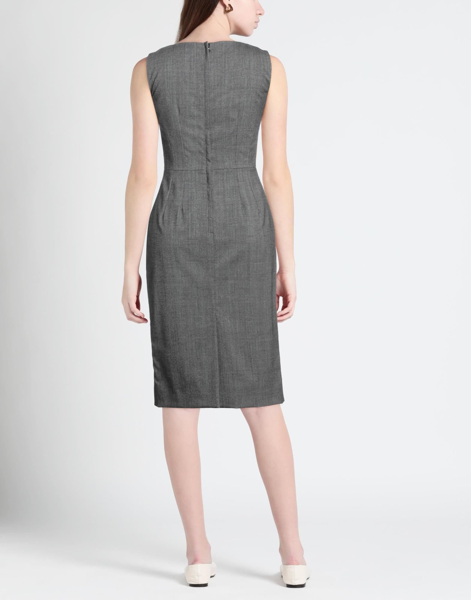 Grey Women's Midi Dress - 4