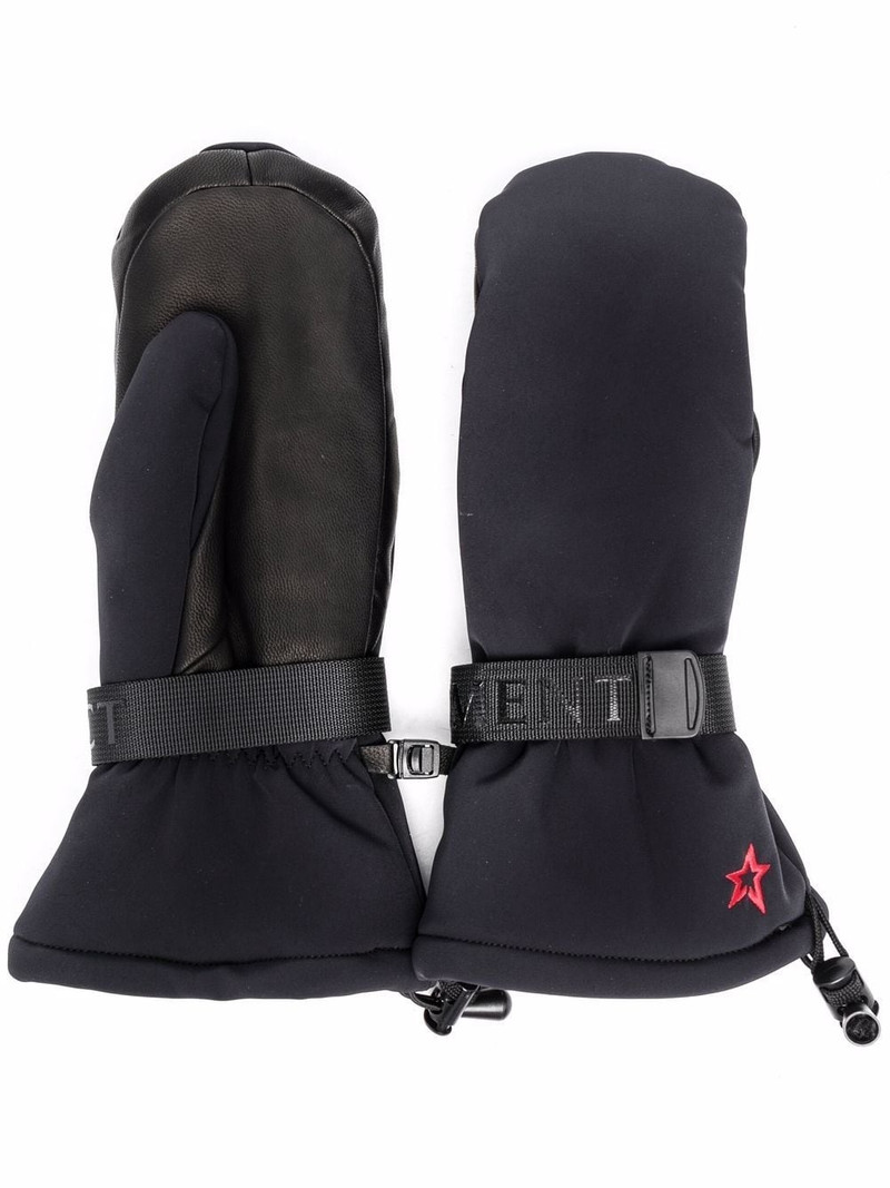 padded ski-style gloves 1