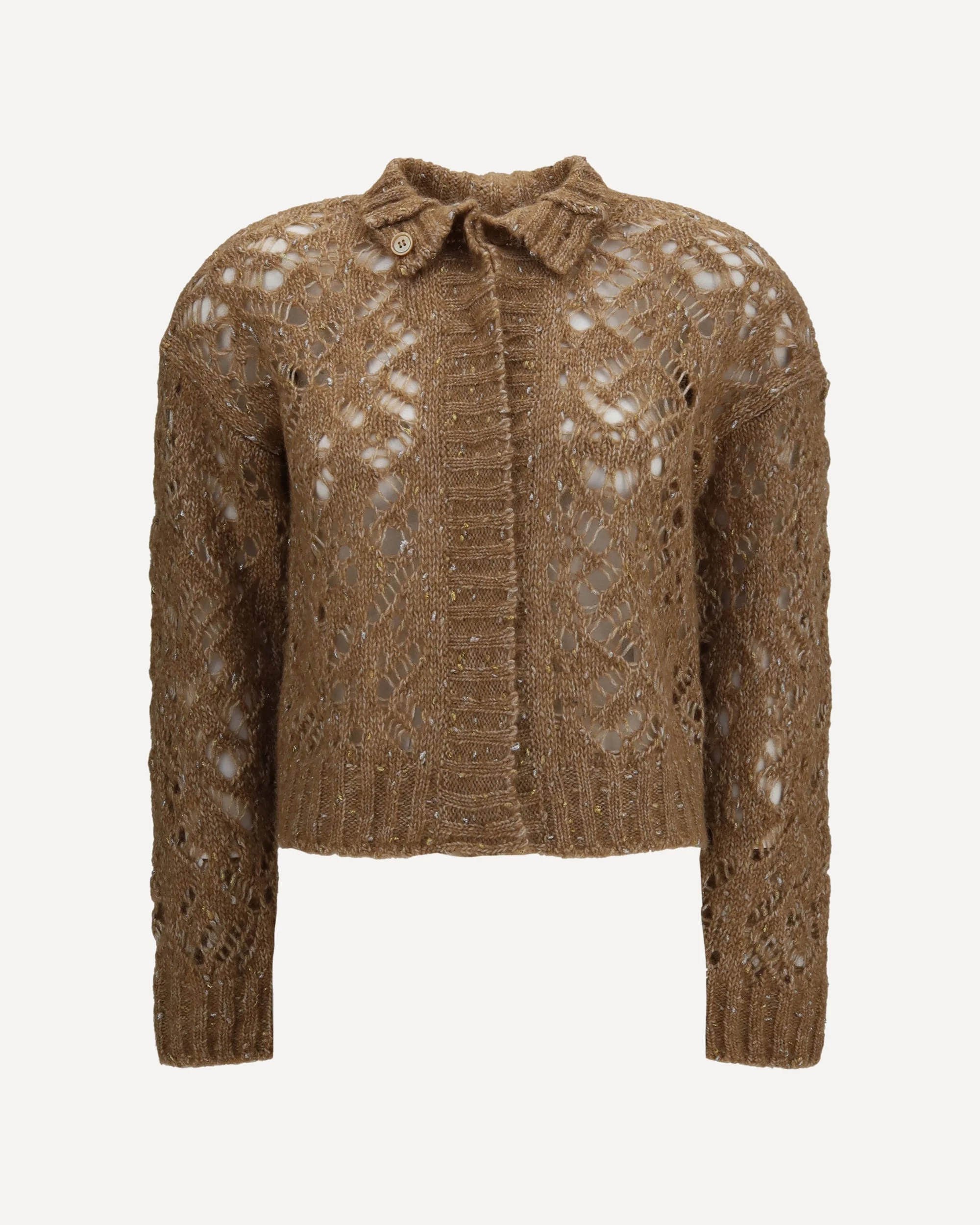 Quarto openwork Cardigan - 1