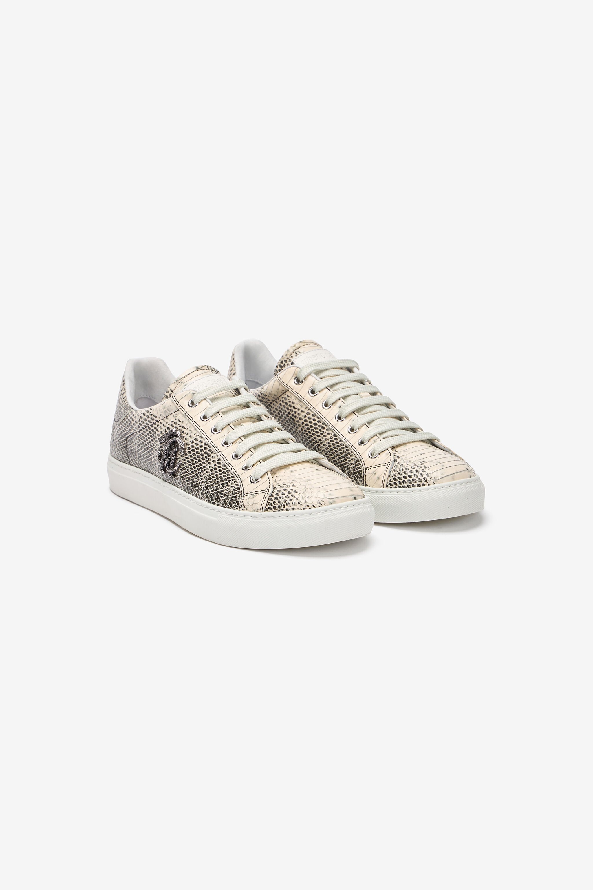 Sneakers With Cobra Print - 2