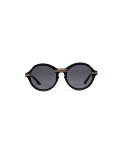 CASABLANCA Tajer Black & Gold Sunglasses outlook
