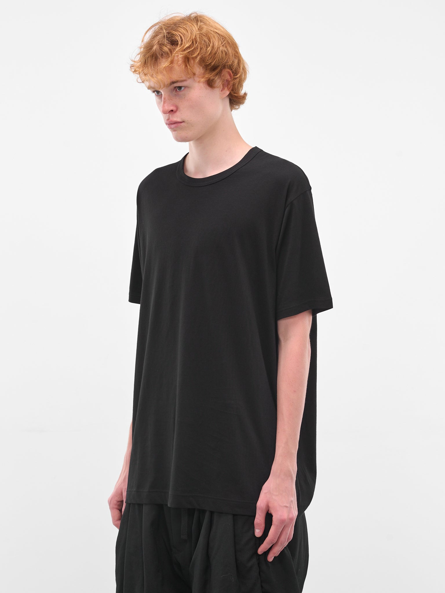 Black Crewneck Tee - 2
