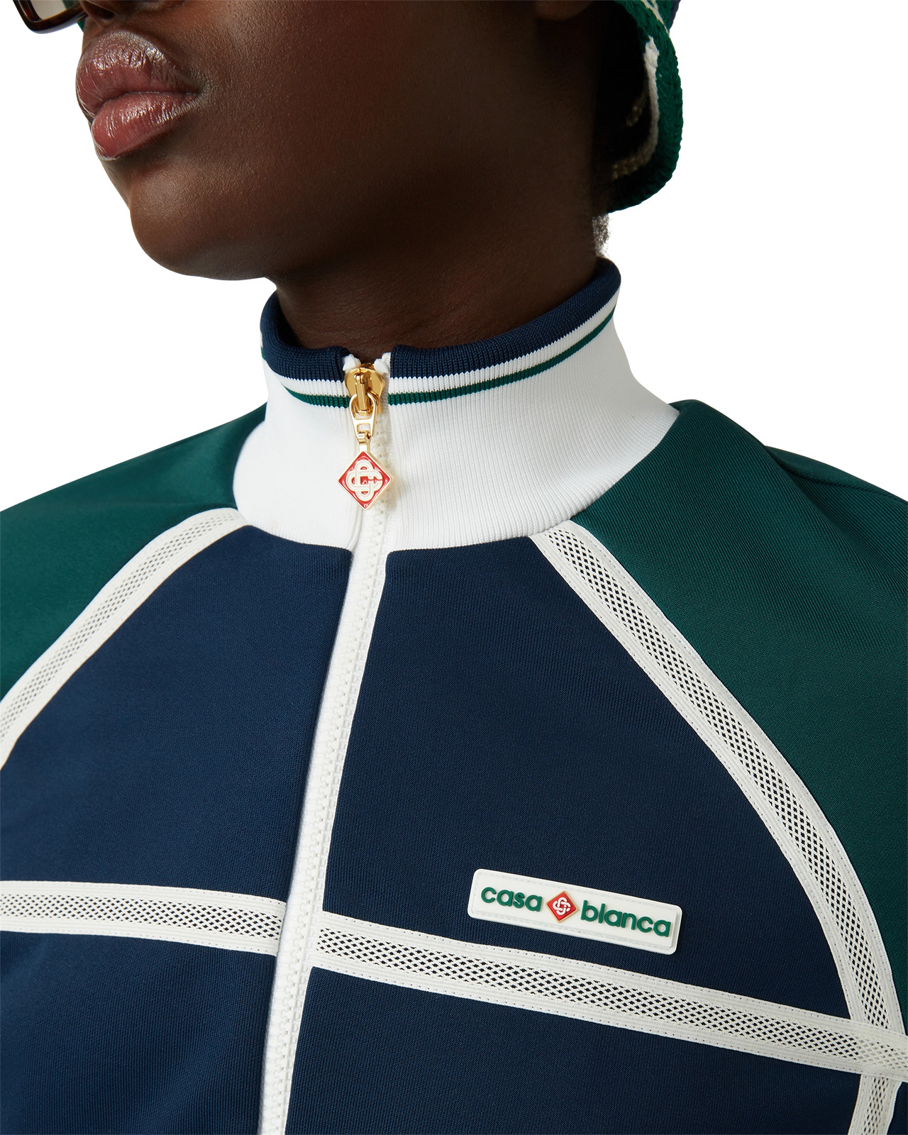 Mesh Tape Track Jacket | Casablanca Paris - 5