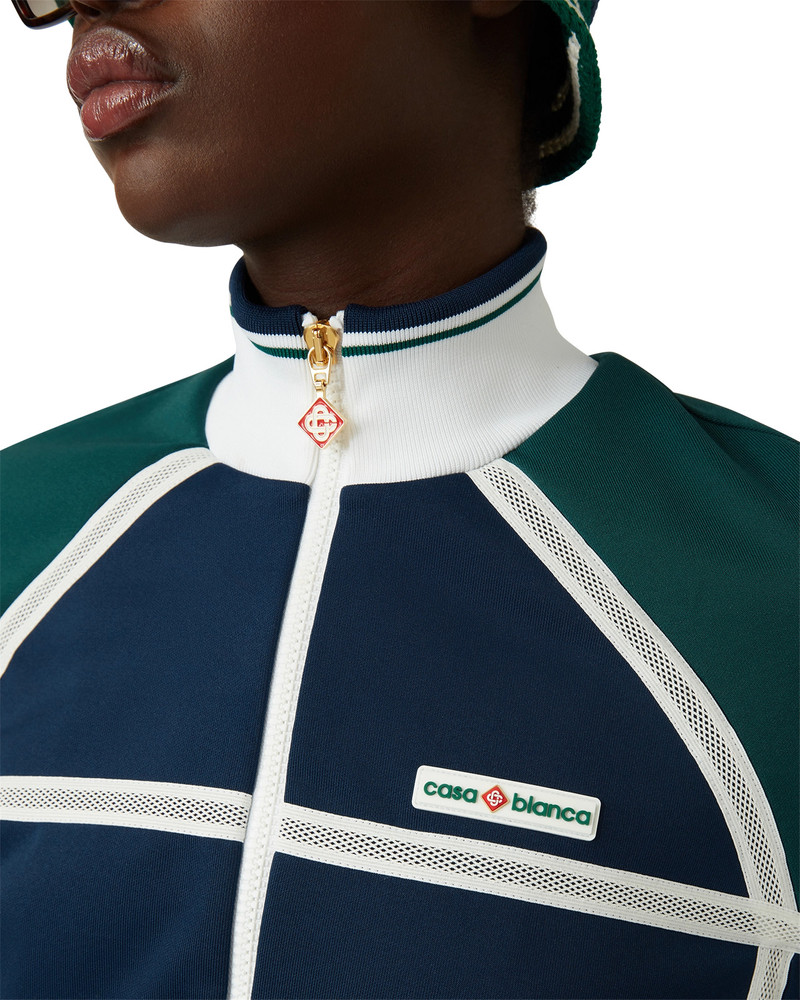 Mesh Tape Track Jacket | Casablanca Paris 5