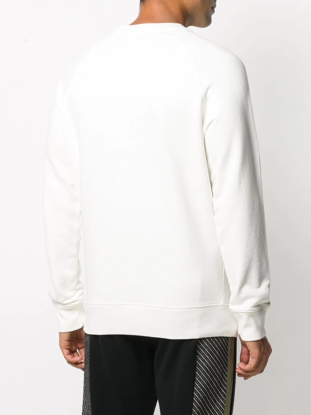 fox patch crewneck jumper - 4