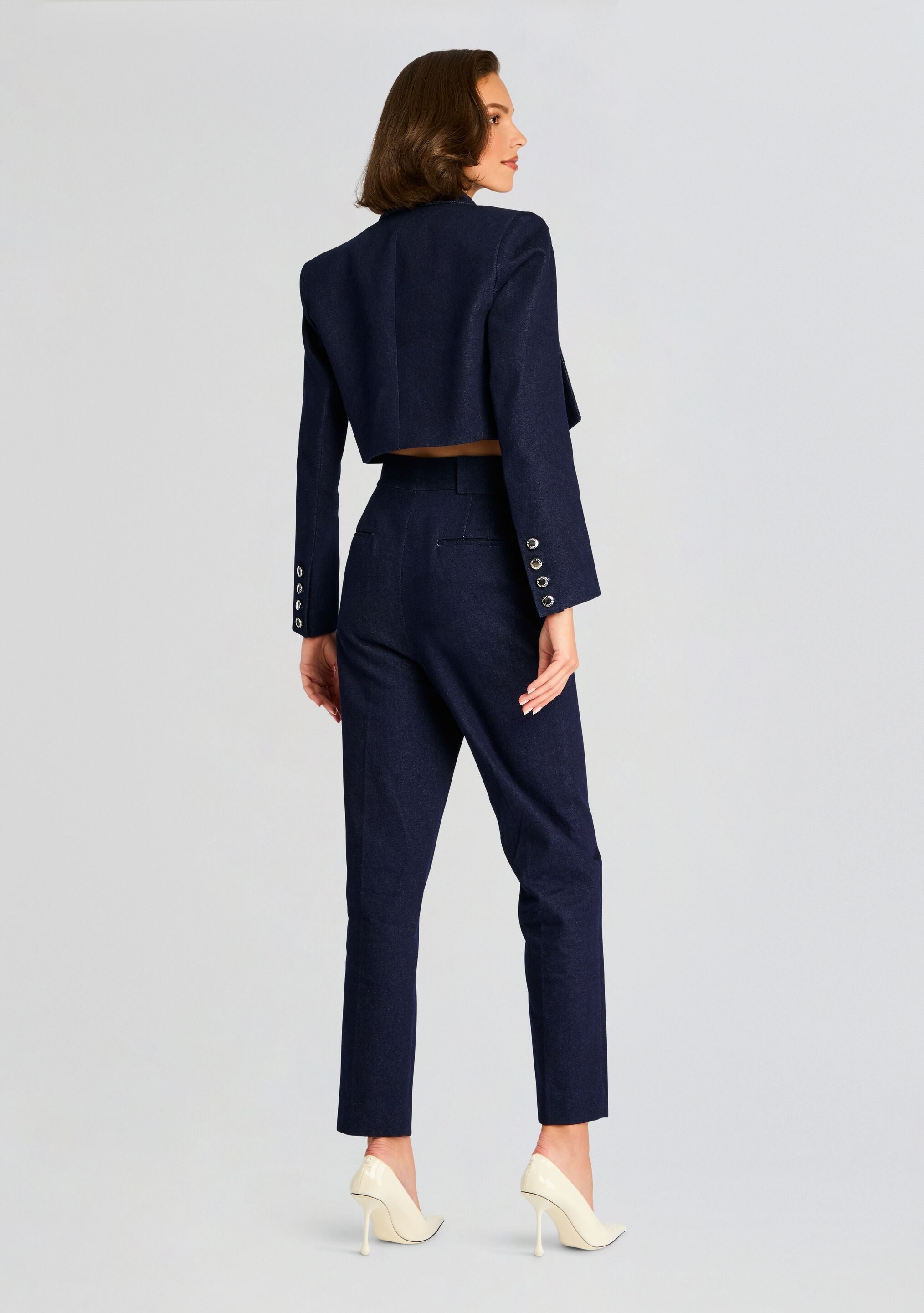 CLARA DENIM BLAZER - 4
