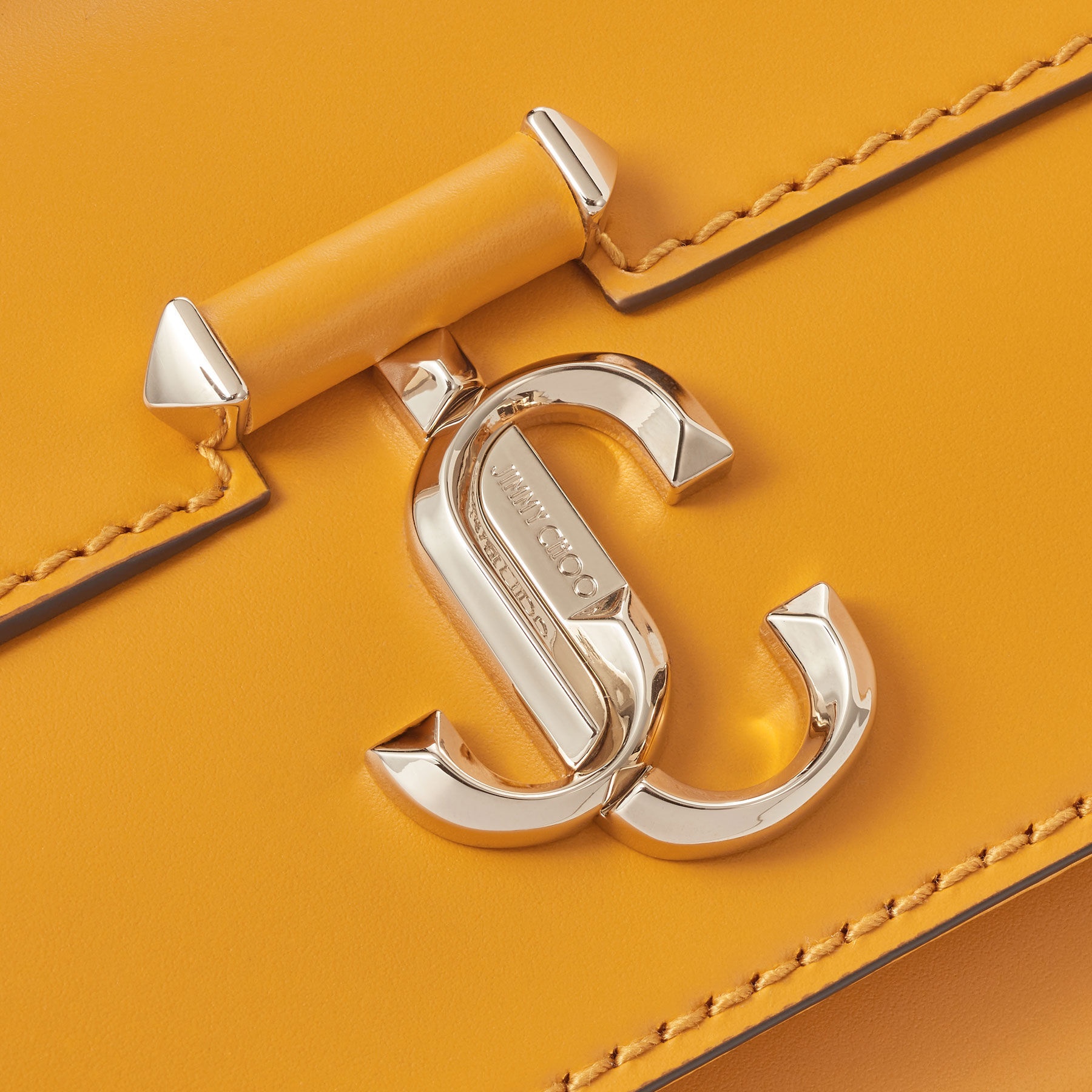 Avenue Mini Shoulder
Sunflower Leather Mini Shoulder Bag with JC Emblem - 4
