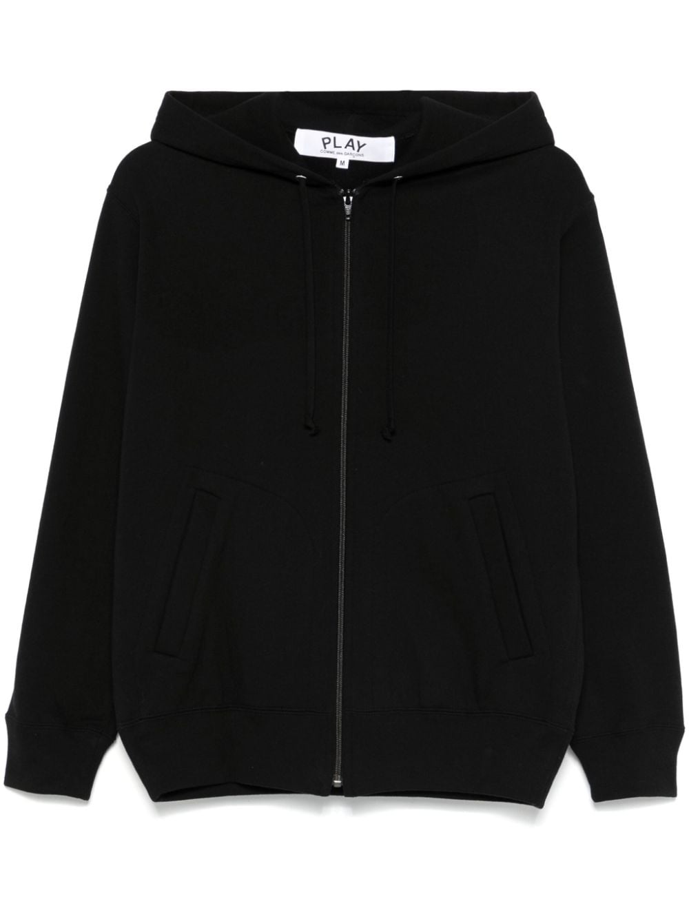signature heart-patch hoodie - 1
