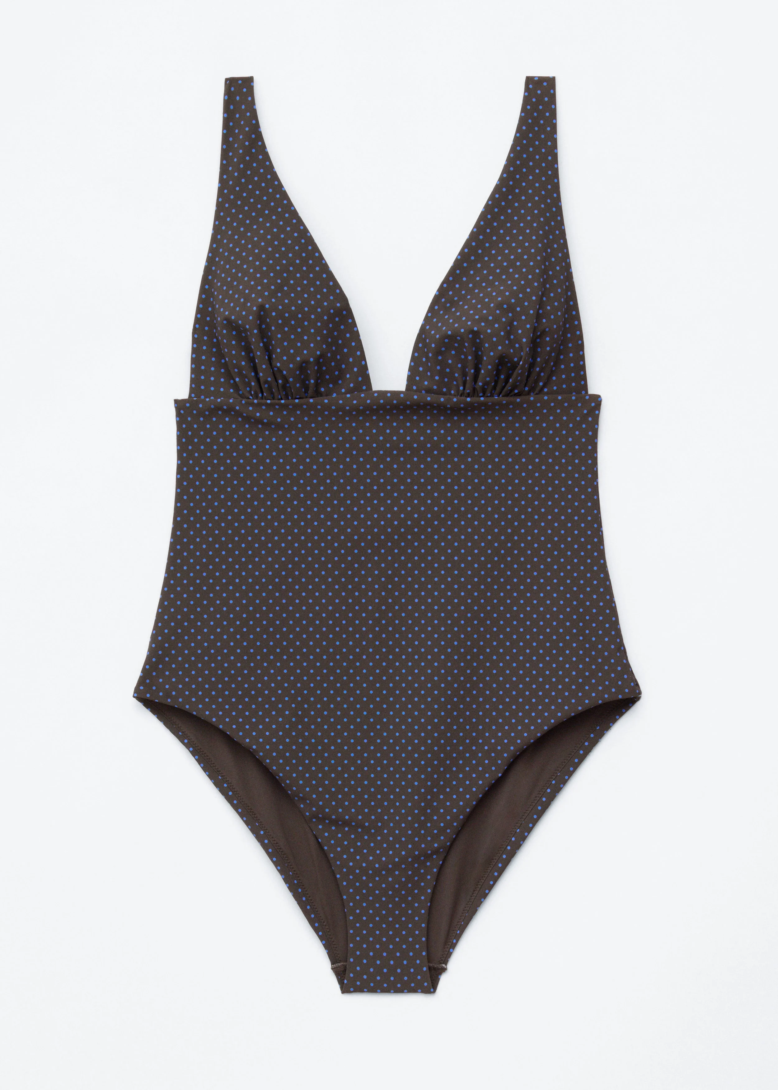 V-Neck Swimsuit - 1