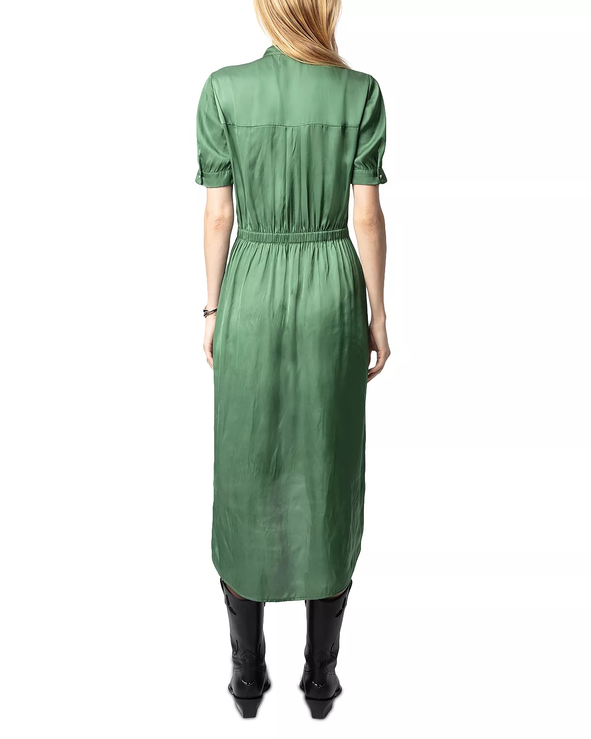 Rimaz Satin Dress - 3