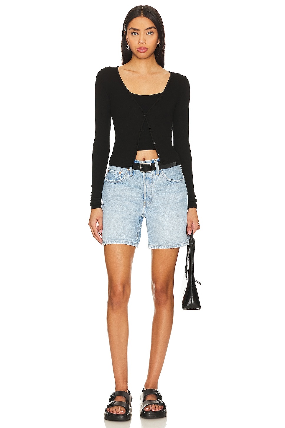 501 Mid Thigh Short - 4