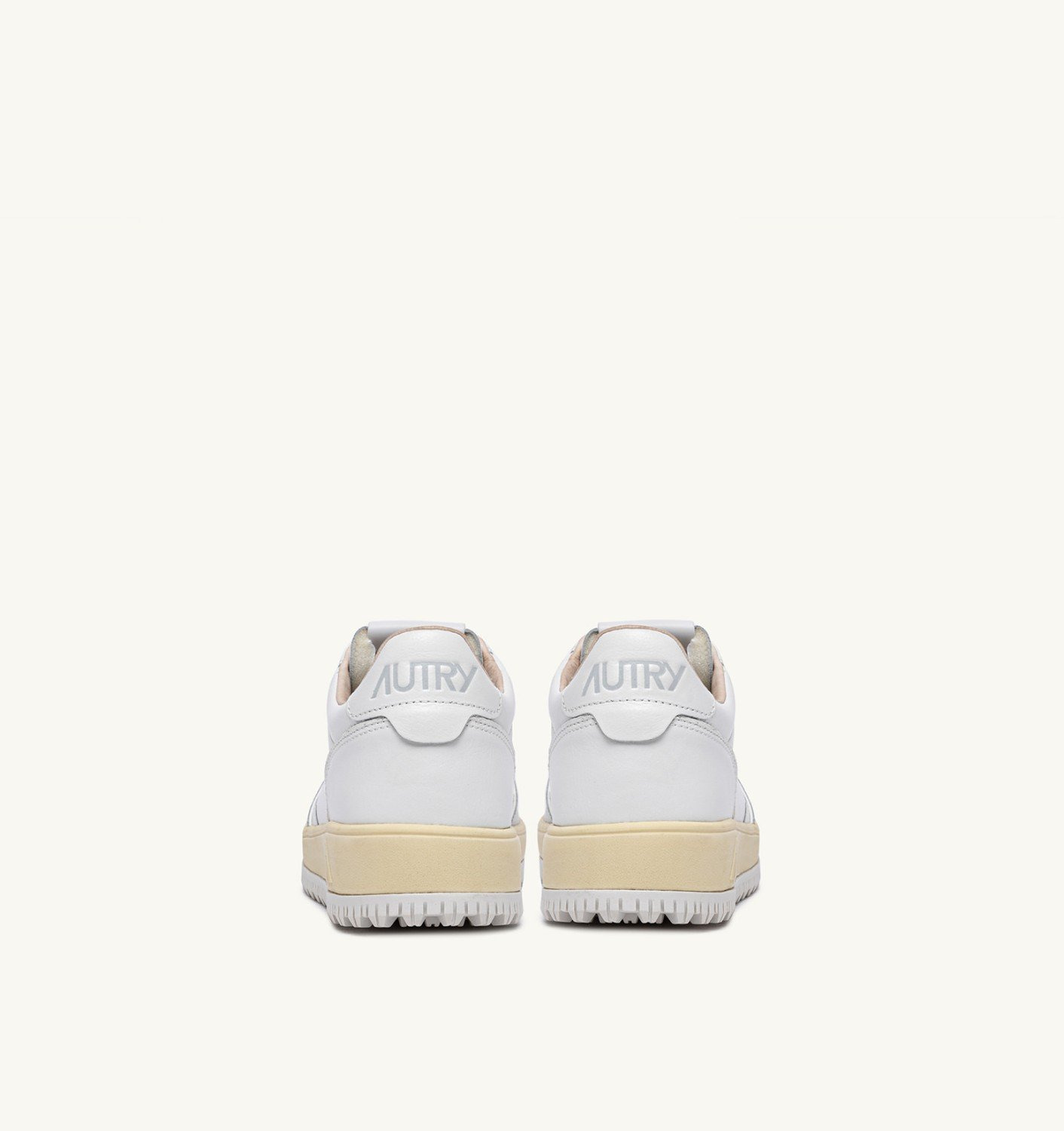 GOLF LOW SNEAKERS IN WHITE LEATHER - 3
