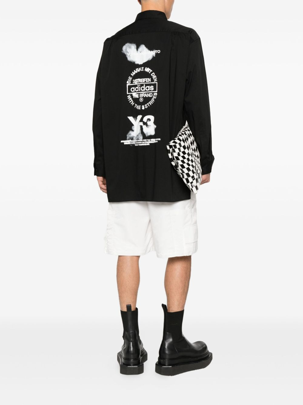 long-sleeve button-up shirt - 2