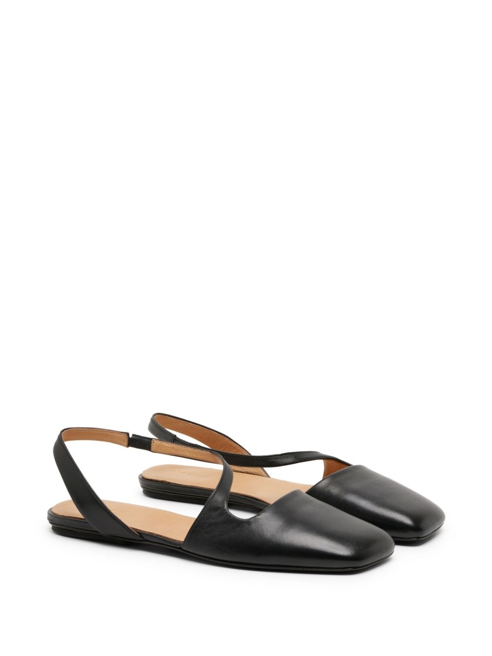 leather ballet flats - 2